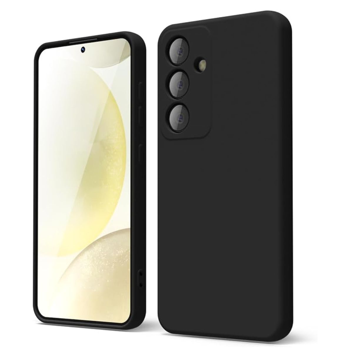 GENERICO - Carcasa Silicona Color Para Samsung A56 - Negro