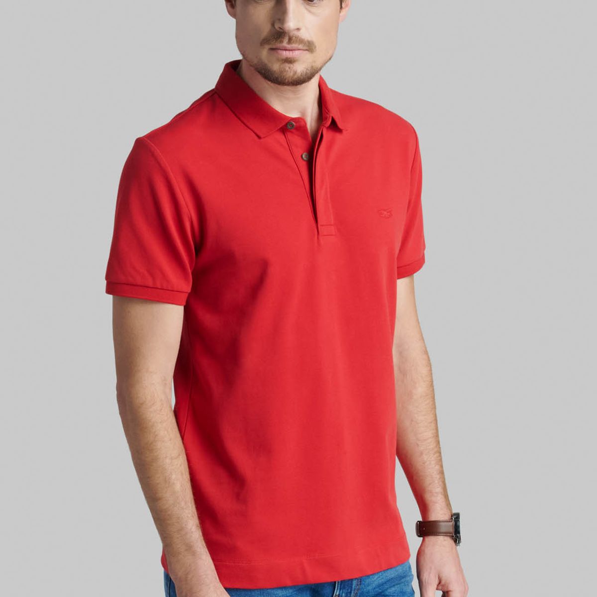 FEROUCH - Polera Houston Rojo Ferouch