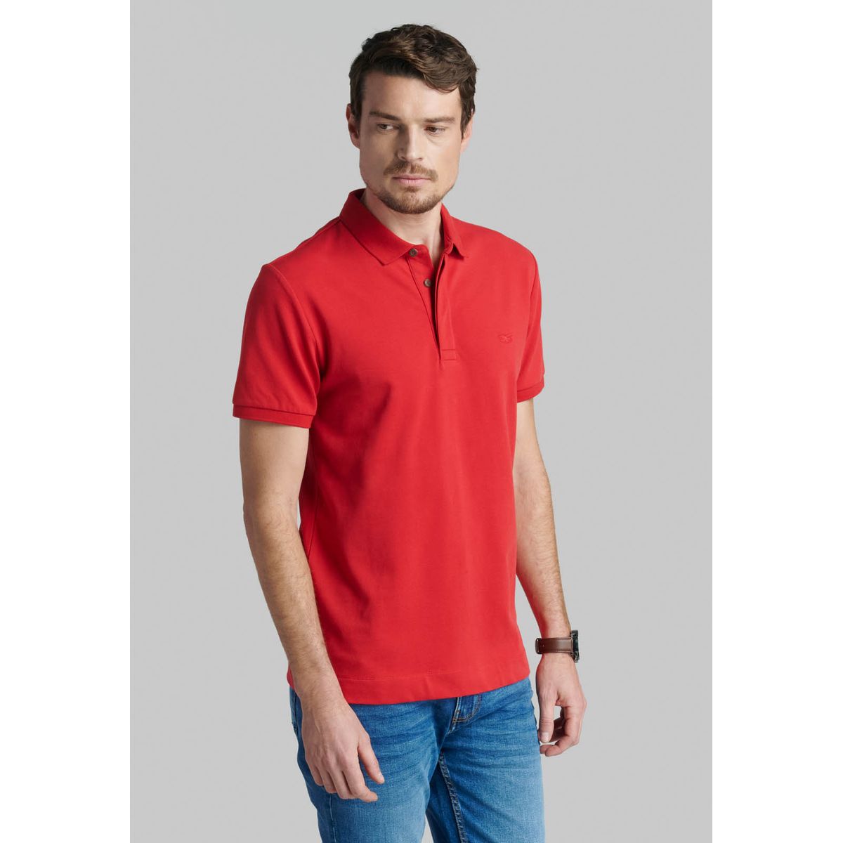 FEROUCH - Polera Houston Rojo Ferouch