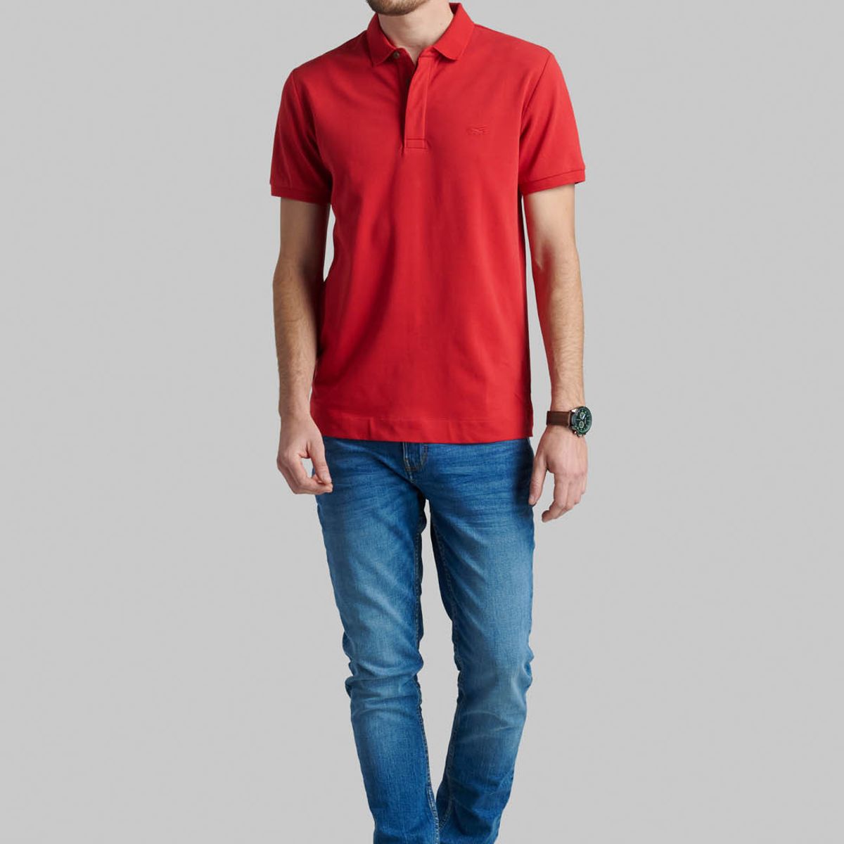 FEROUCH - Polera Houston Rojo Ferouch