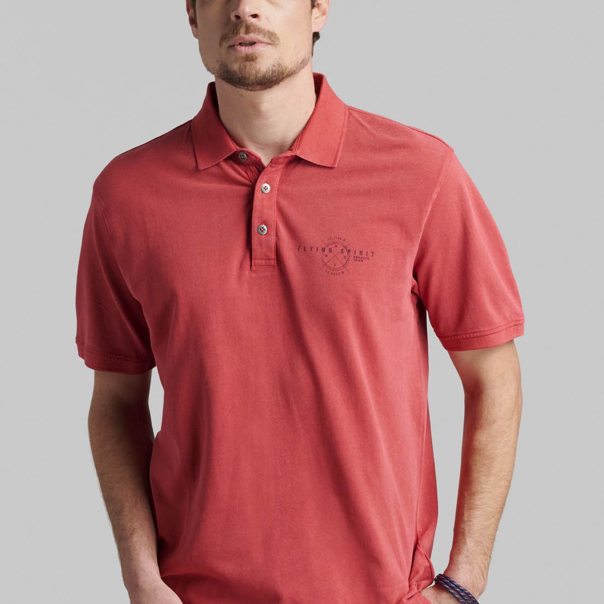 FEROUCH - Polera Miami Rojo Ferouch