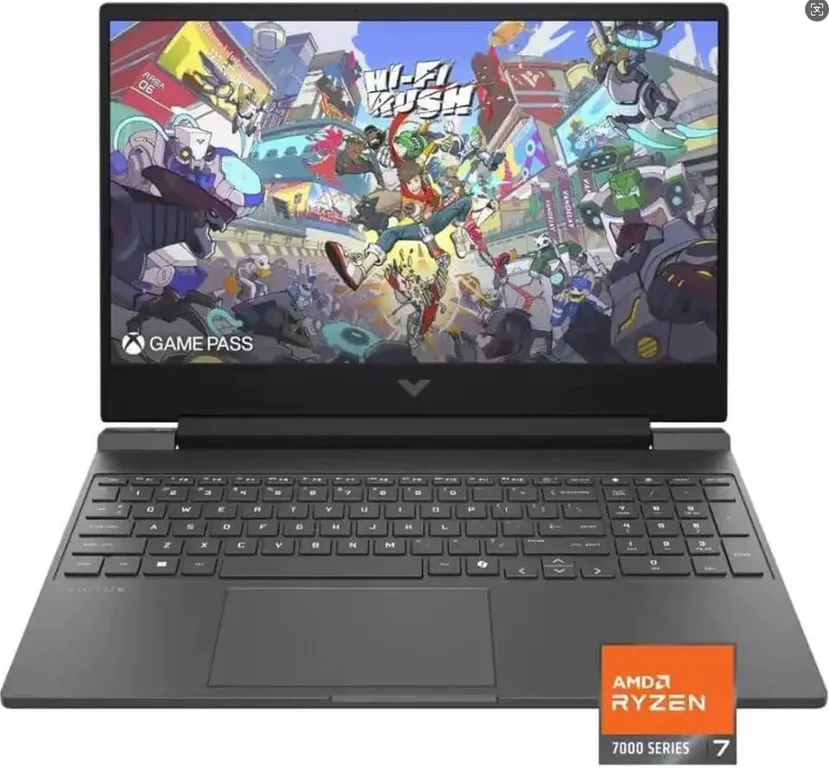 Notebook Gamer Victus 15.6 FHD AMD Ryzen 7 7445HS 16GB RAM 512GB SSD RTX 4050 6G 144Hz.