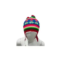 GENERICO - Gorro Chullo Lana De Alpaca Unisex