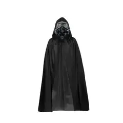 GENERICO - Disfraz Halloween Capa + Mascara De Gas