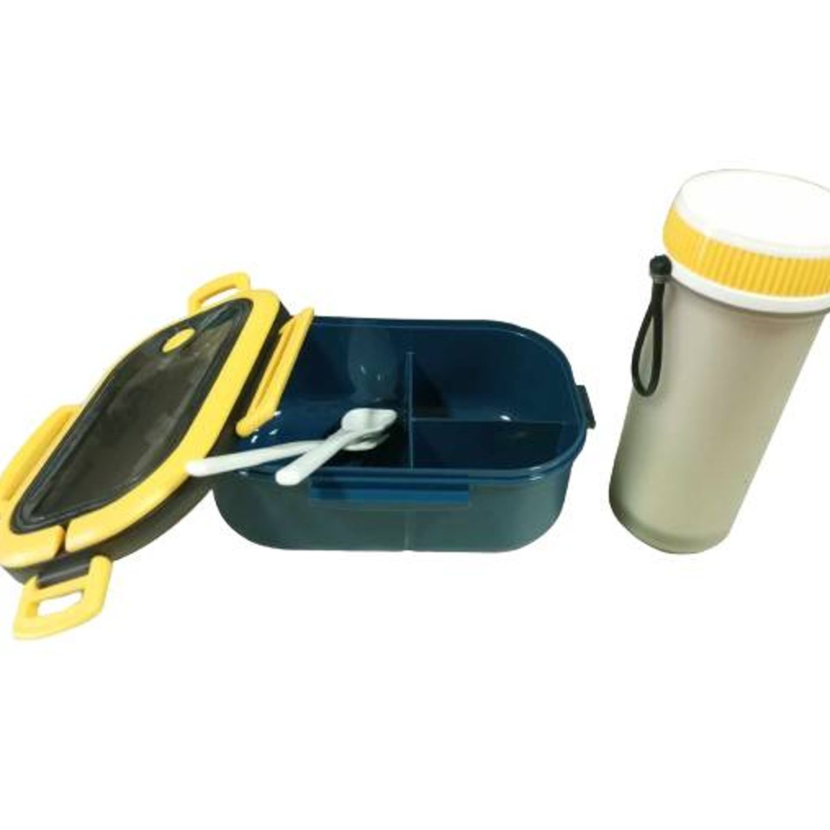 GENERICO - Set lonchera fiambrera y vaso 2 capas