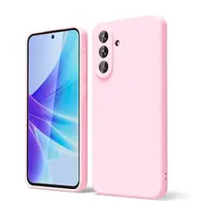 GENERICO - Carcasa Silicona Color Para Samsung Galaxy A55 - Rosado