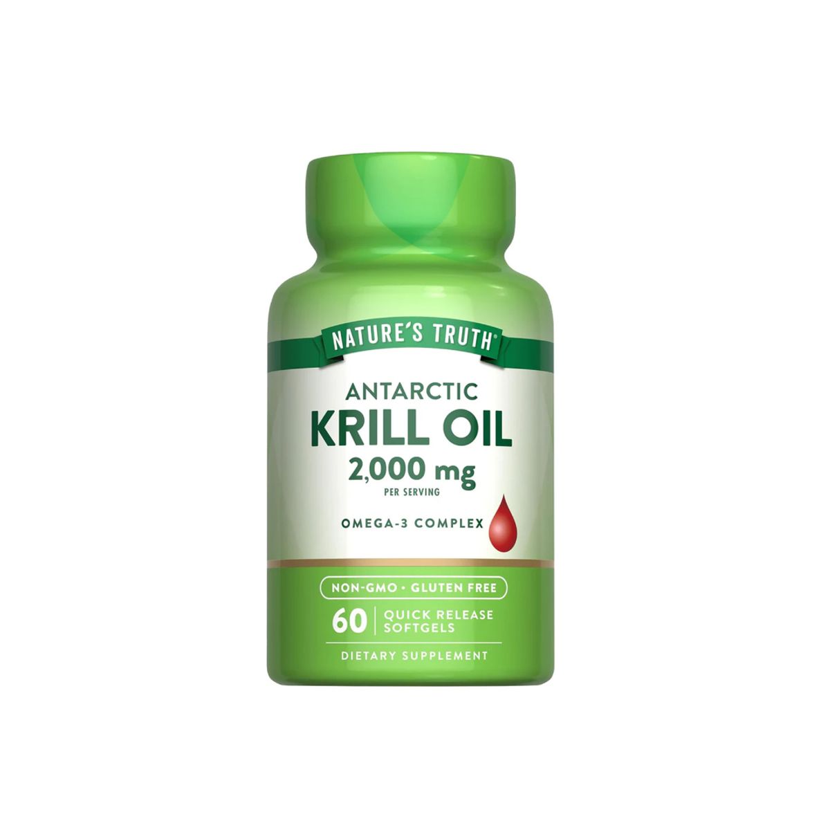 NATURE'S TRUTH - Krill Oil Omega 3 2.000mg 60 Capsulas Blandas Nature's Truth