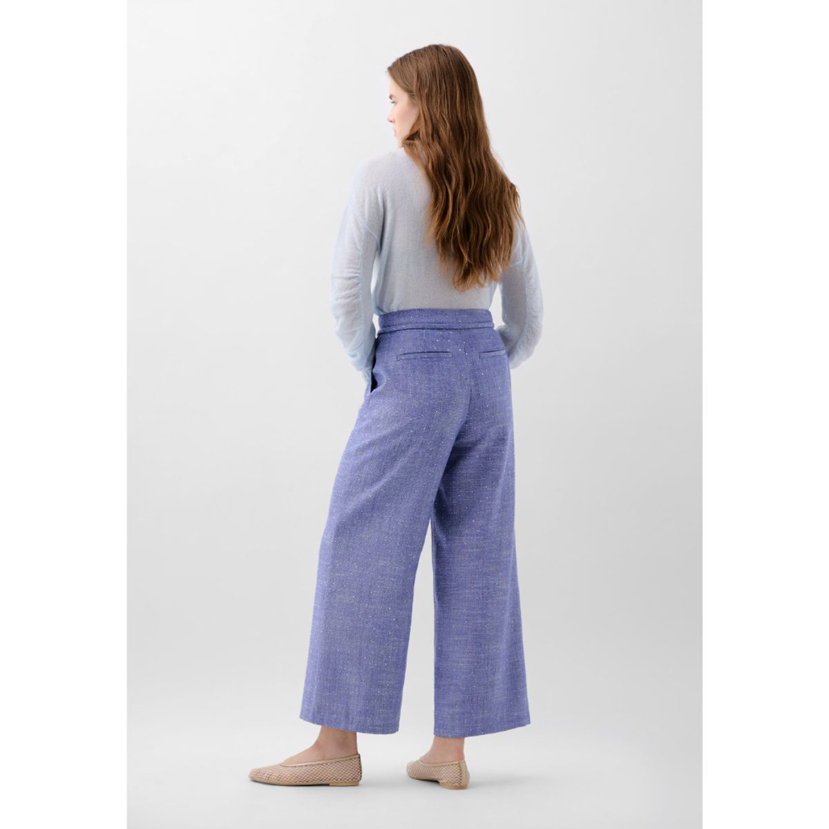 SCALPERS - PANTALÓN CULOTTE STRASS