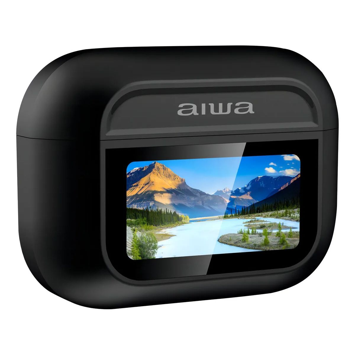 AIWA - Auriculares In-ear Inalámbricos Aiwa Awtwsgprob Con Cancelación De Ruido Negro