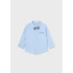 MAYORAL - Camisa manga larga con pajarita