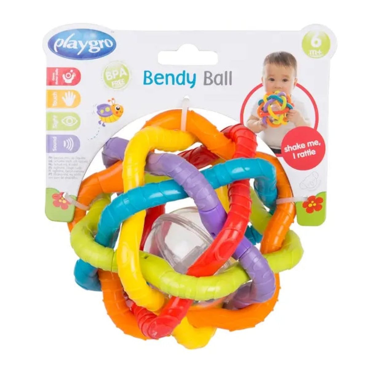 PLAYGRO - Juguete Pelota Bendy PLAYGRO