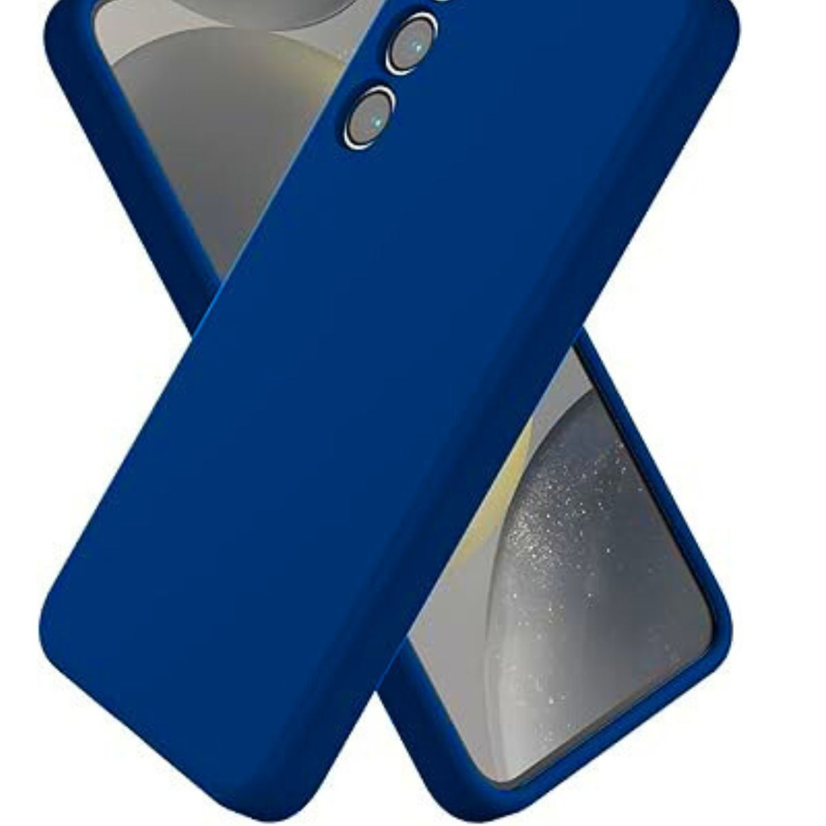 GENERICO - Carcasa Silicona Color Para Samsung Galaxy S23 Plus - Azul oscuro