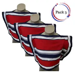EKOL TACTICA MILITAR - Pack 3 Mantas Poncho De Huaso Cueca Adulto-Juvenil 67x100cm