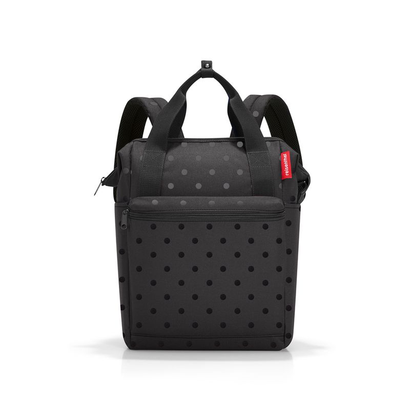 REISENTHEL - Mochila allrounder R - glossy dots black - Negro