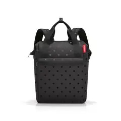 REISENTHEL - Mochila allrounder R - glossy dots black - Negro