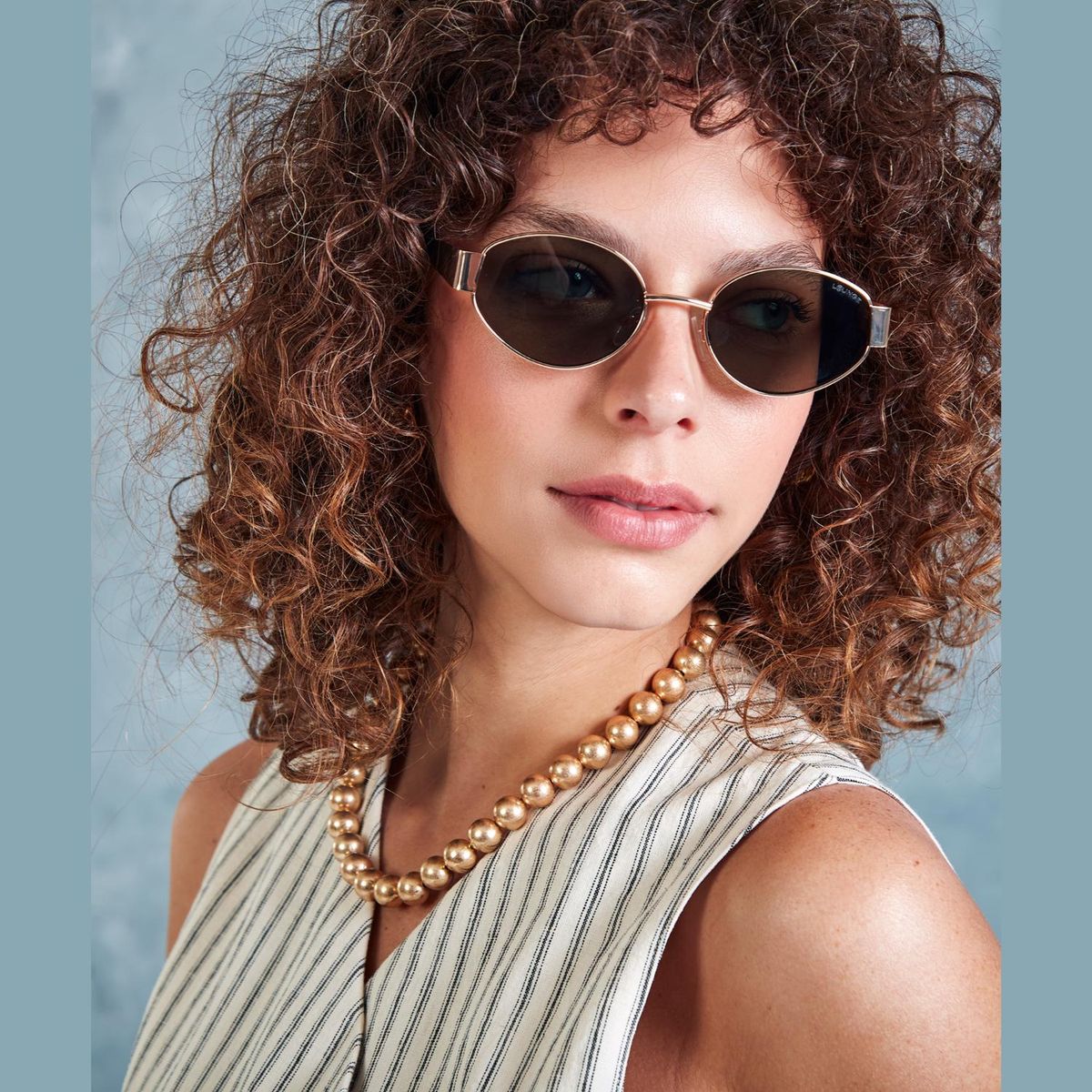 LOUNGE - Lentes De Sol Mujer Metálicos