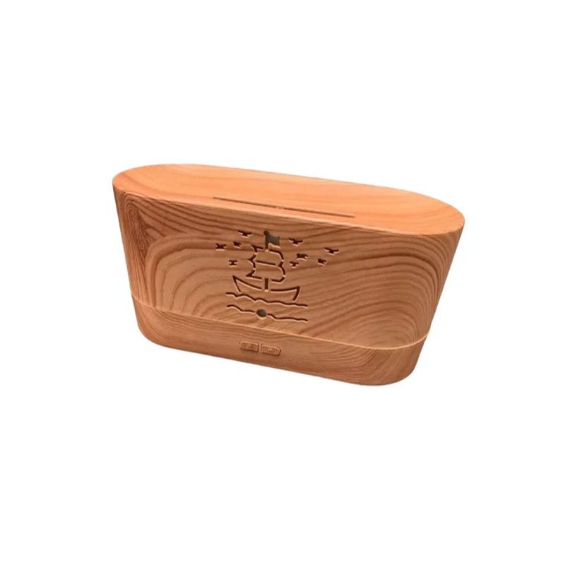 GENERICO - Humidificador Difusor De Aromas Llama Ultrasónica Ft1915