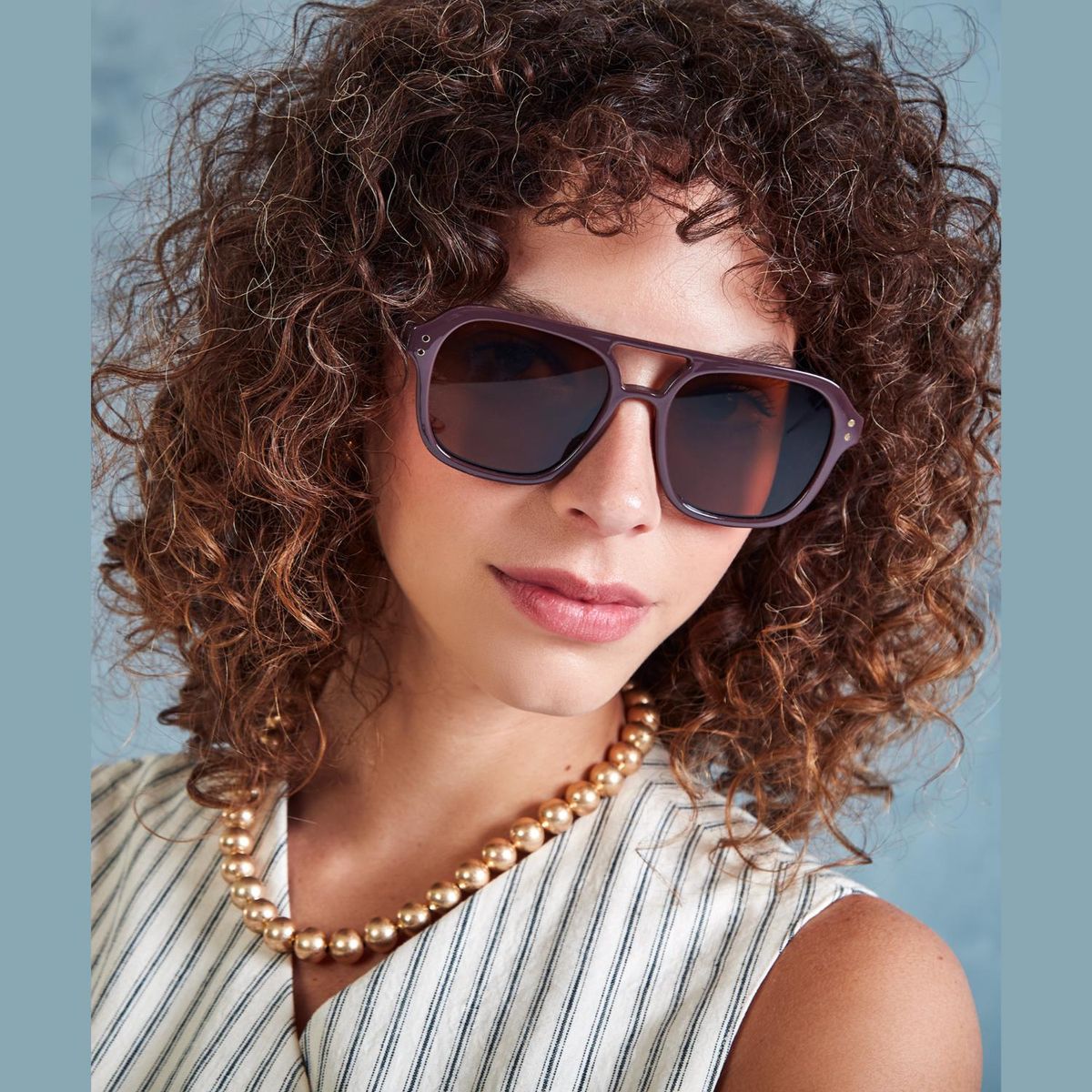 LOUNGE - Lentes De Sol Mujer Marco Recto