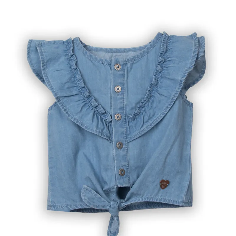 PILLIN - Blusa  Niña Denim Pillin (PVC724-25DEN9M)