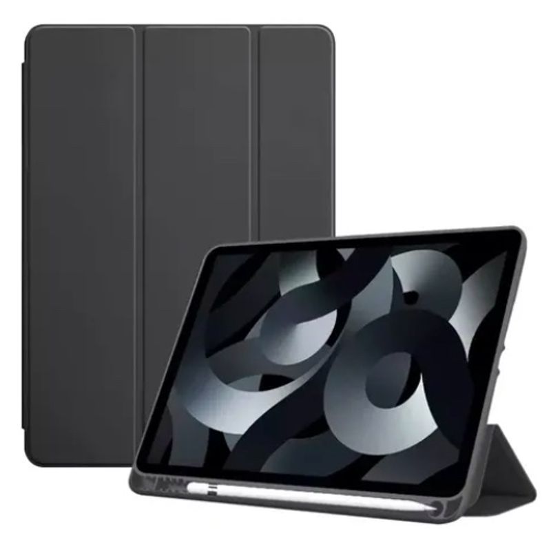 ATLAS - Carcasa Smart Cover Para iPad 10.9 2022 10gen Negro