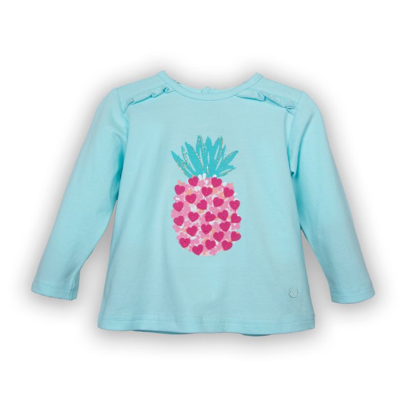 PILLIN - Polera  Niña Aqua Pillin PVC609-25AQU3M - Azul