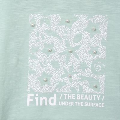 Imagen 2 del producto Polera Niña Verde (TVC615-25VER8)