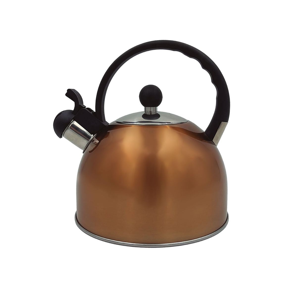 KITCHENWARE - TETERA DE ACERO INOXIDABLE CAPRI COBRE 2,5LT