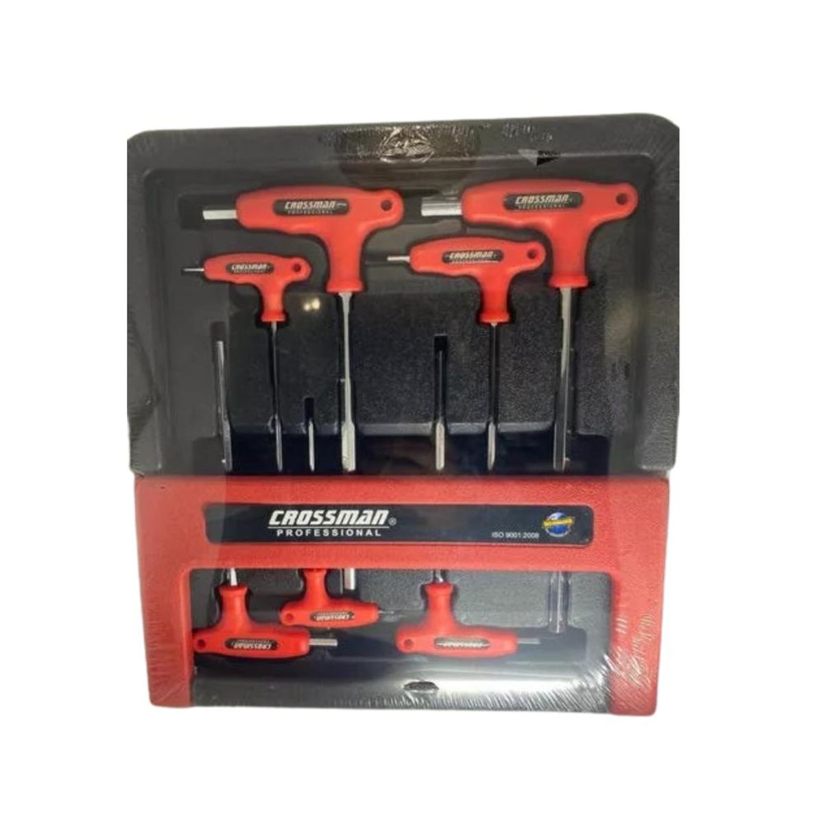 CROSSMAN - Juego Llave Allen Tipo T Crossman 7 Piezas 25-10mm 66799 - Multicolor
