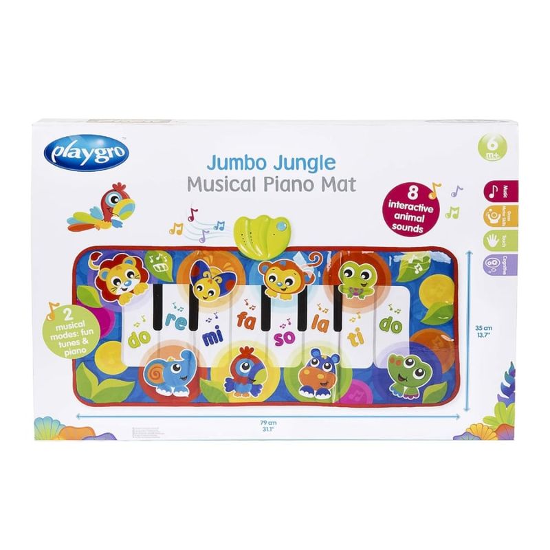 PLAYGRO - Piano Musical PLAYGRO Jumbo Jungle