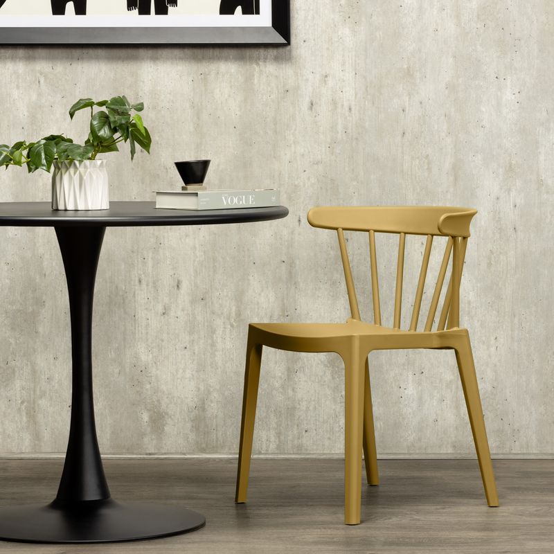 ASIMETRIKA - Silla SALOON - Ocre