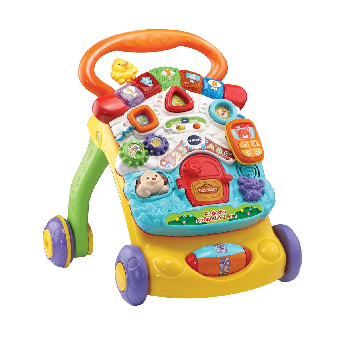 VTECH - Andador VTECH 2 en 1 con luz para bebé