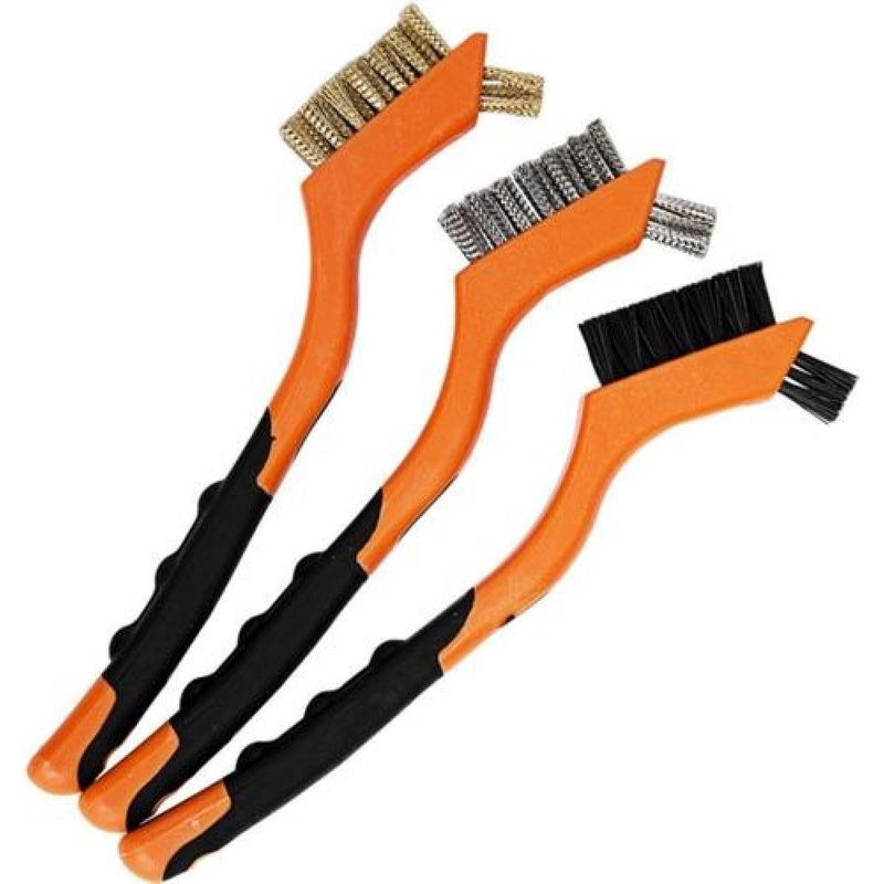 KENDO - Juego Mini Cepillos Kendo 3 Pzas 31101 - Multicolor