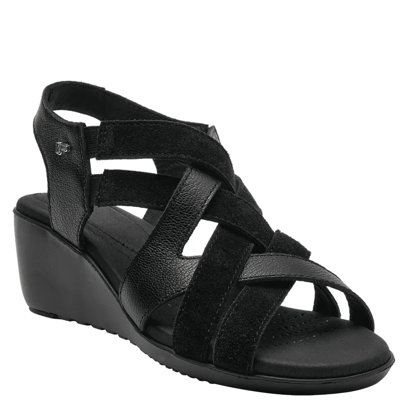 16 HRS - Sandalia Mujer Casual Negro 16 Hrs