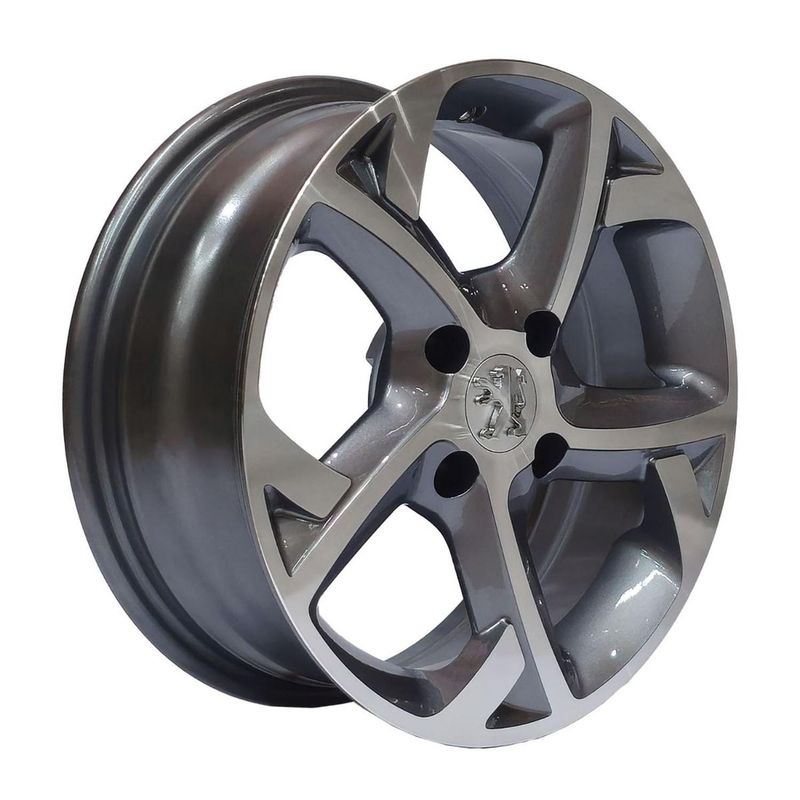 PEUGEOT - Set 4 Llantas 15x6 4X108 Et23 PEUGEO5866 GM
