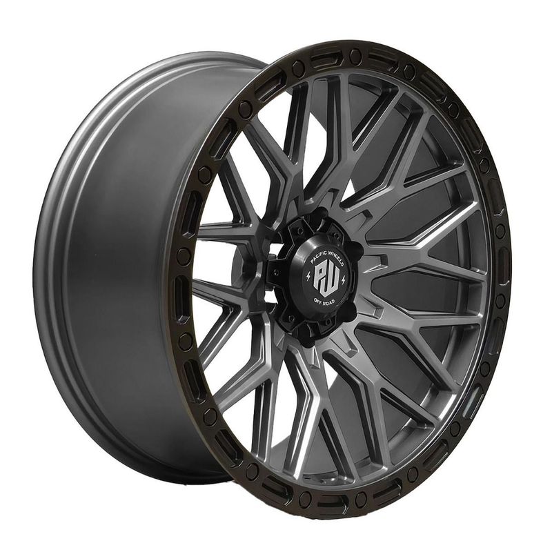 GENERICO - Set 4 Llantas 20x9 6X139 Et0 WOLF MG-LMB-MBR