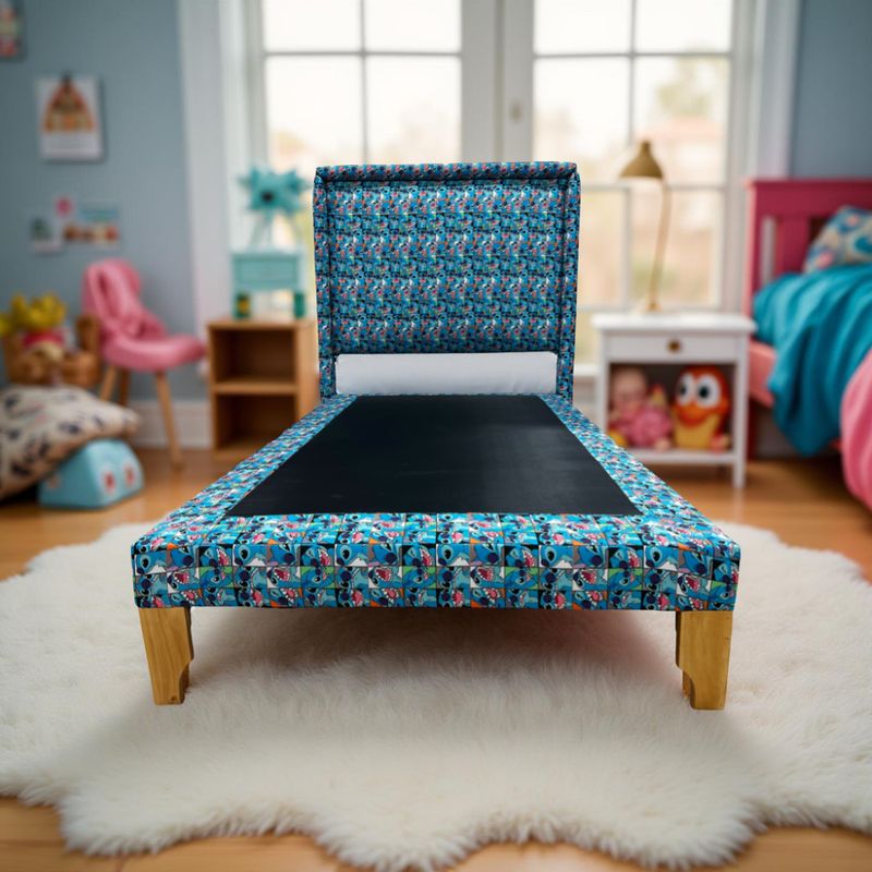MUEBLES NEW - CAMA PLAZA Y MEDIA INFANTIL LILO Y STITCH