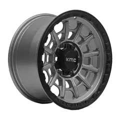 KMC - Set 4 Llantas 16x8 6X139 Et0 CARNAGE MA-LMB-BR