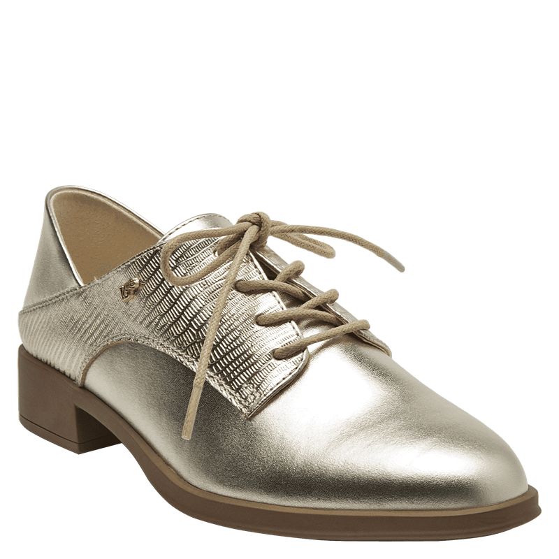 16 HRS - Zapato Mujer Casual Dorado 16 Hrs