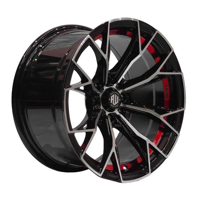 GENERICO - Set 4 Llantas 15x8 4X100/4X108 Et15 SUPERSPEED BM-UC-RED
