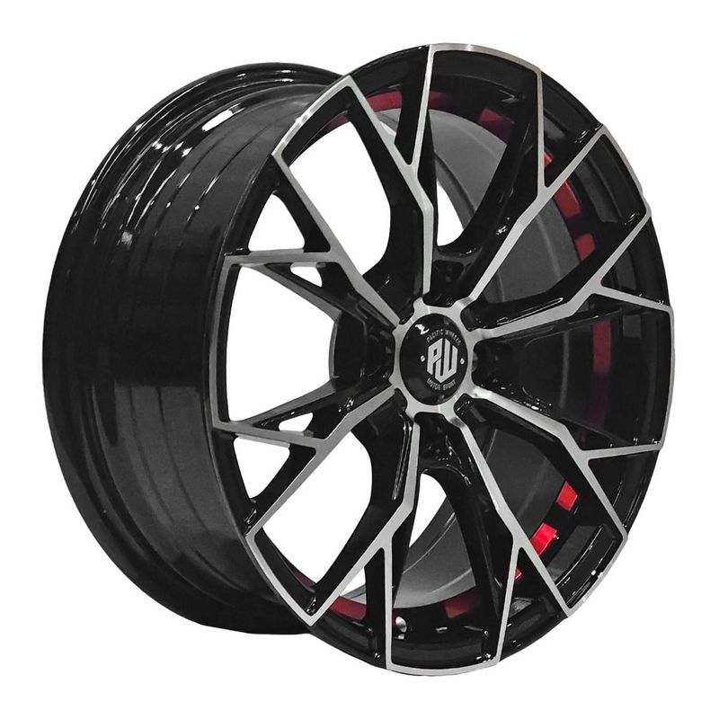 GENERICO - Set 4 Llantas 15x6.5 4X100 Et38 SUPERSPEED BM-UC-RED