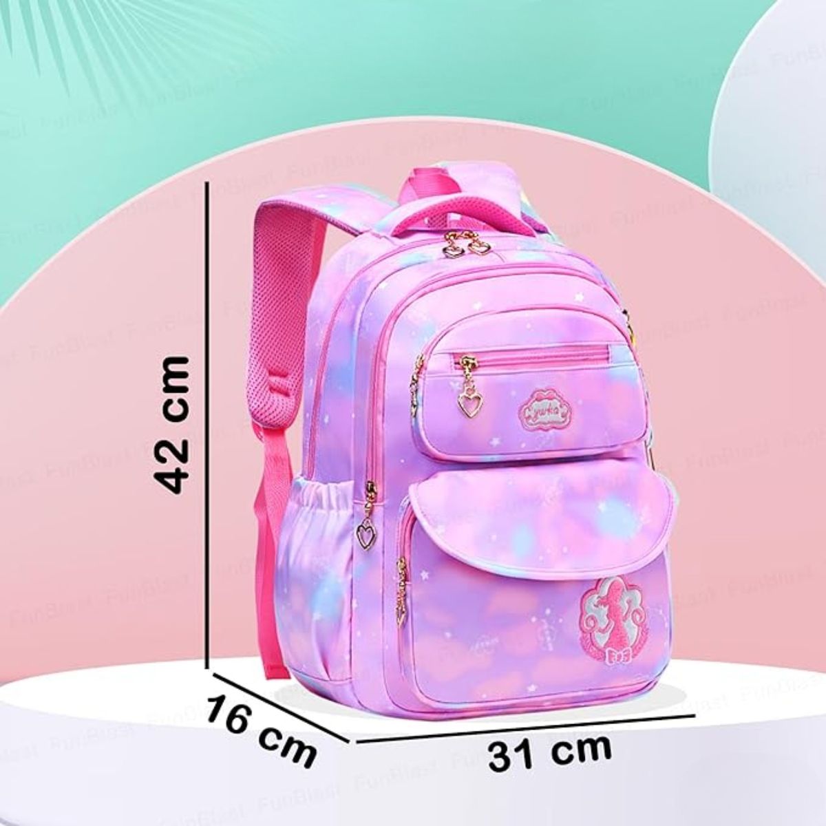 CRUSEC - Mochila Escolar Kawaii Bolso Estudiantes Colegio Primaria