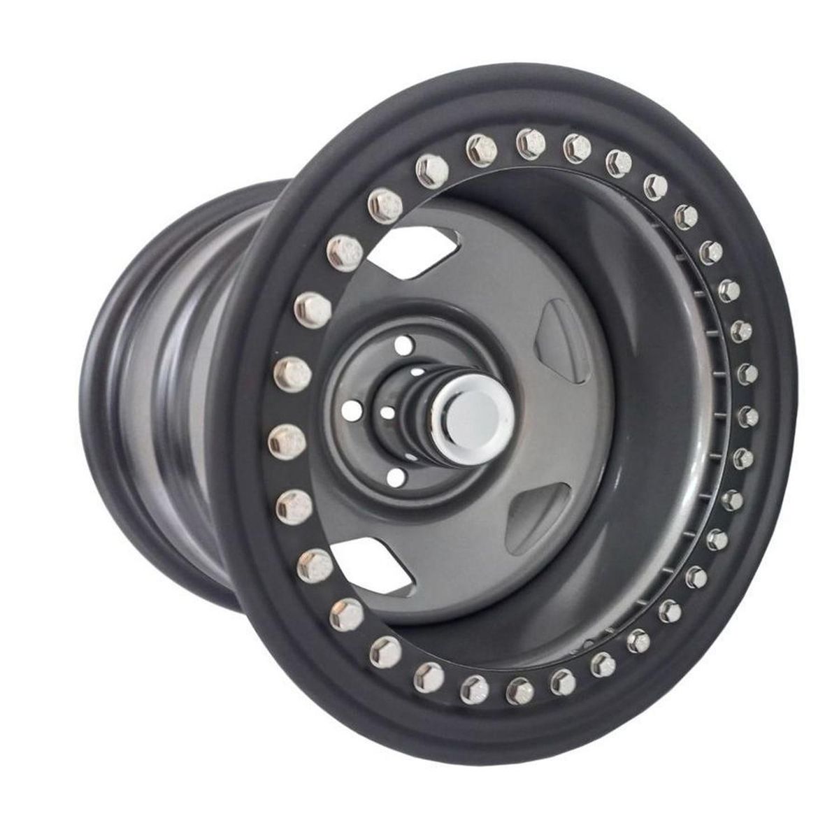 GENERICO - Set 4 Llantas 17x10 6X139 Et-38 BEADLOCK MG-LMB-CR