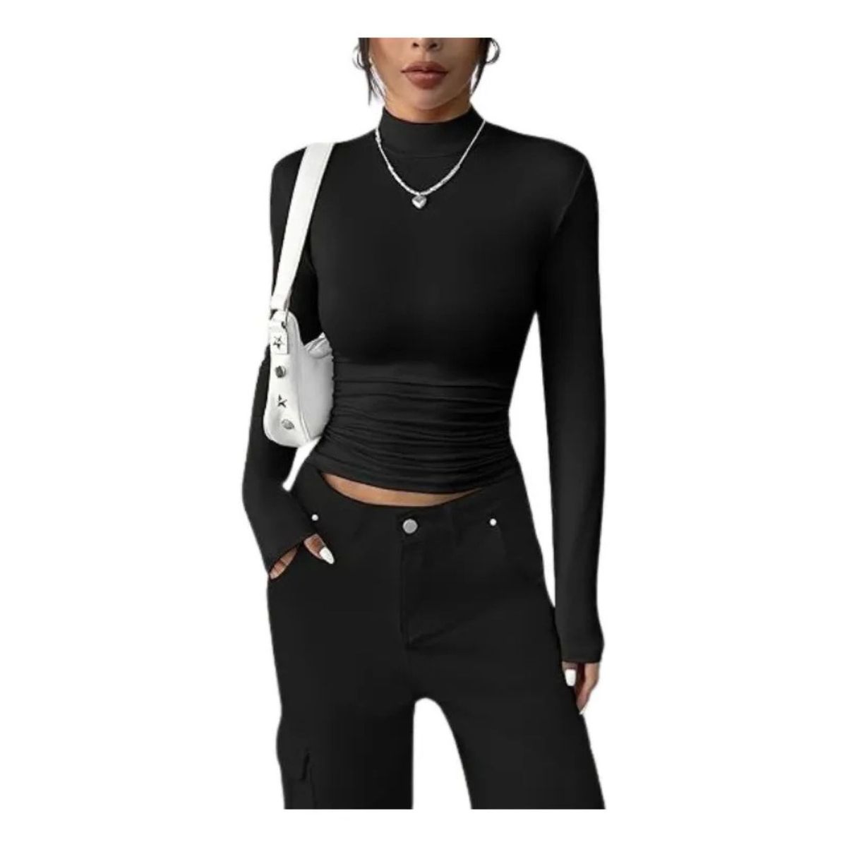 LOOK SHOP - Camiseta Mujer Juvenil Beatle. Manga Larga Colores 553