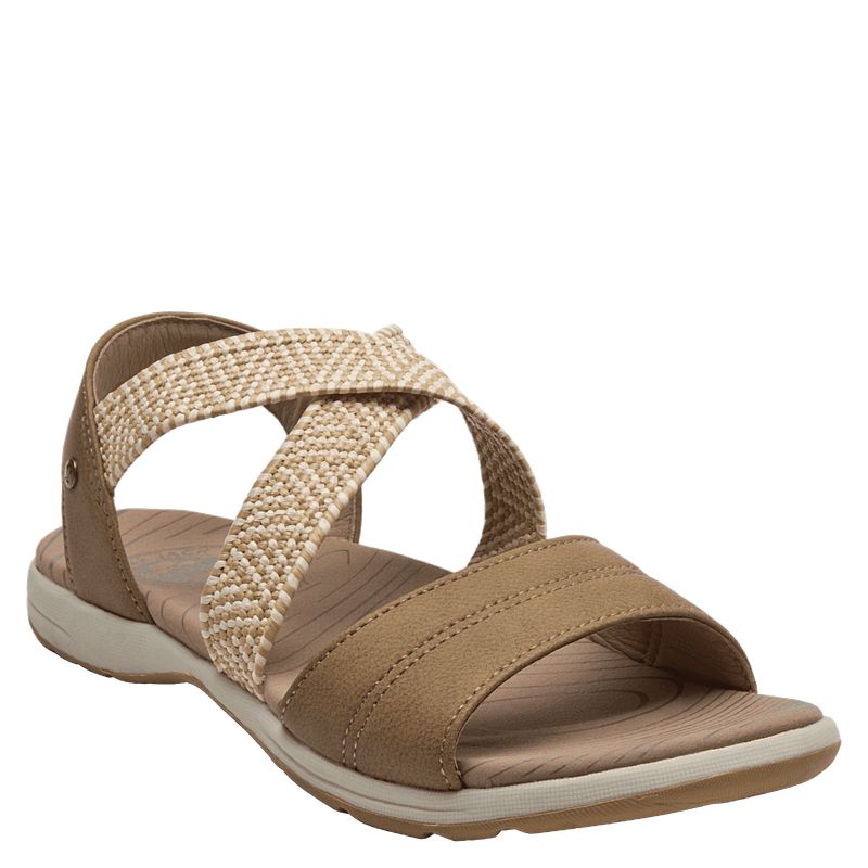 PANAMA JACK - Sandalia Mujer Outdoor Marrón claro Panama Jack