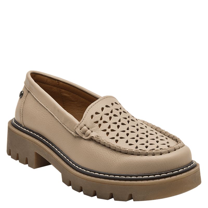 PANAMA JACK - Mocasín Mujer Casual Beige Panama Jack