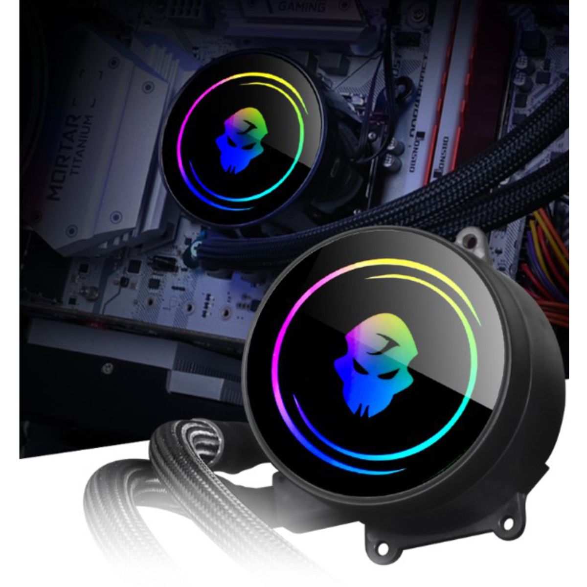 OEM - Refrigeración Líquida Wjcoolman UFO 360mm ARGB sincronizable Intel  AMD