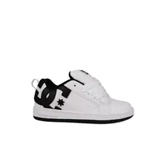 DC SHOES - Zapatilla Junior Dc Court Graffik Blanco
