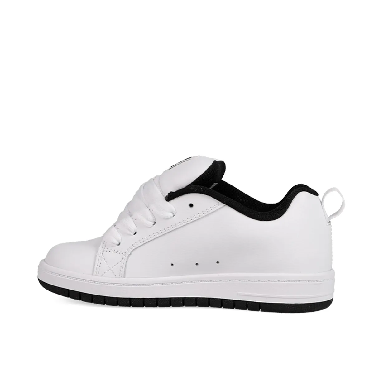DC SHOES - Zapatilla  Junior Dc Court Graffik Blanco
