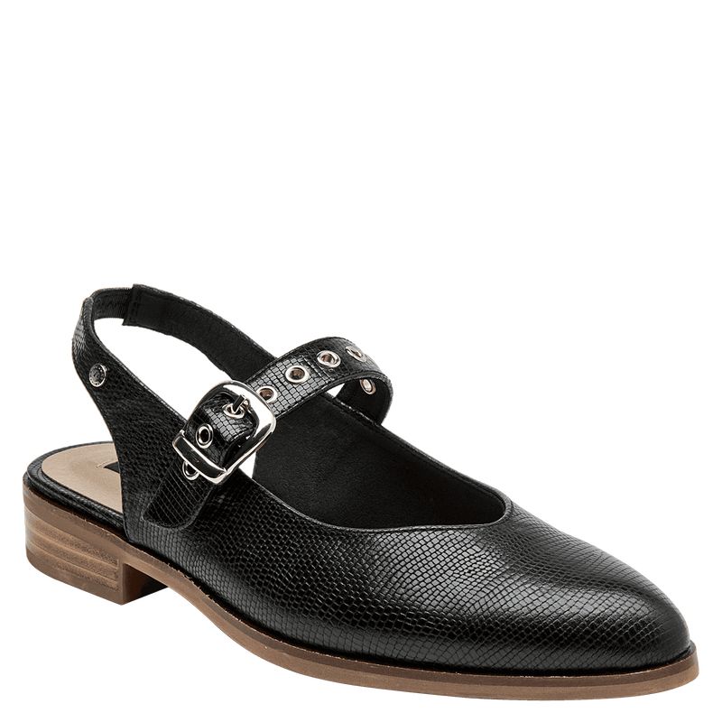 POLLINI - Zapato Mujer Casual Negro Pollini