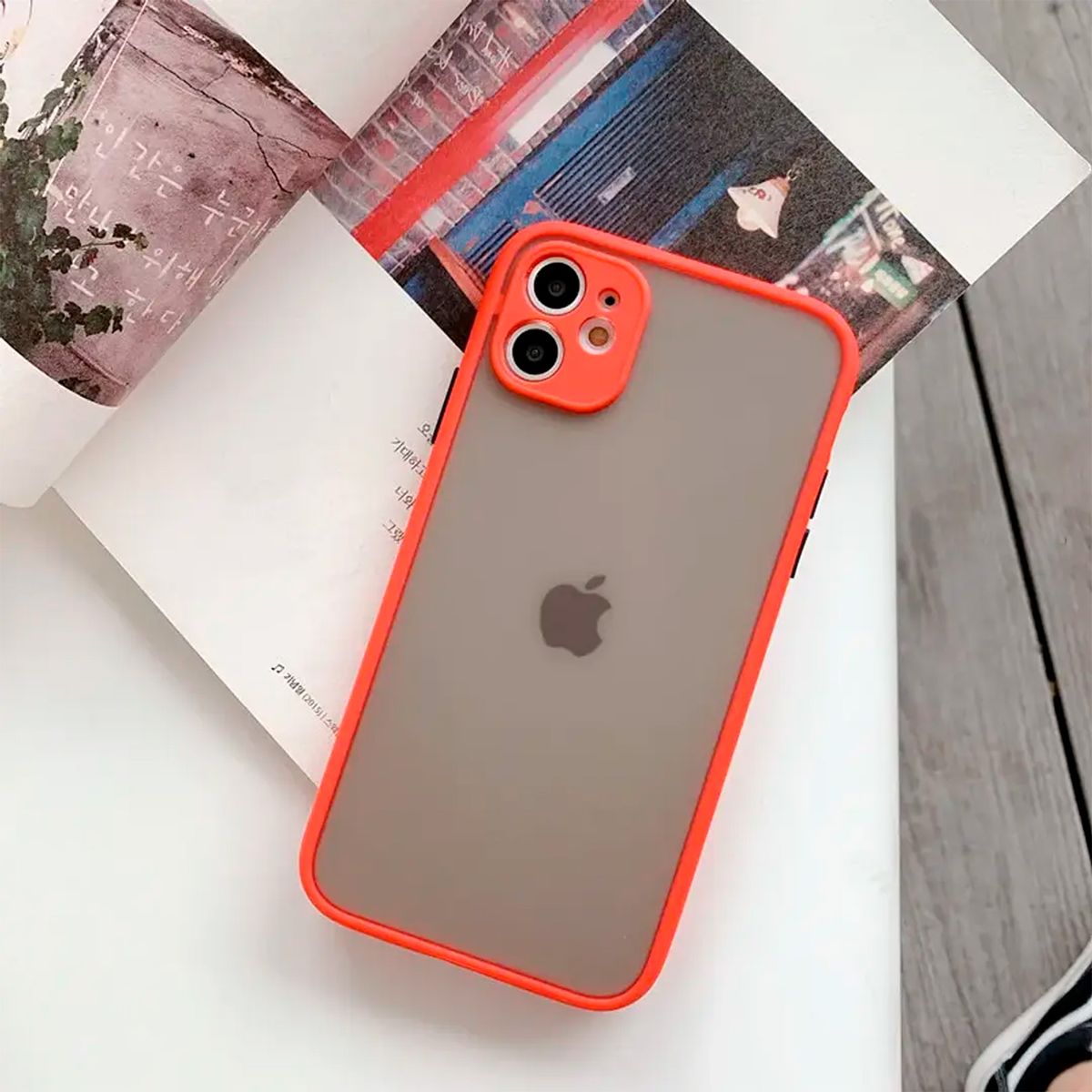 GENERICO - Carcasa Antichoque iPhone 11 con protector de camara